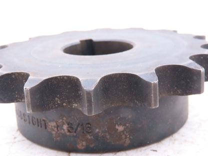 Martin 60BS16HT 1-3/16 #60 Roller Chain Sprocket 16-Tooth 1-3-16" Bore