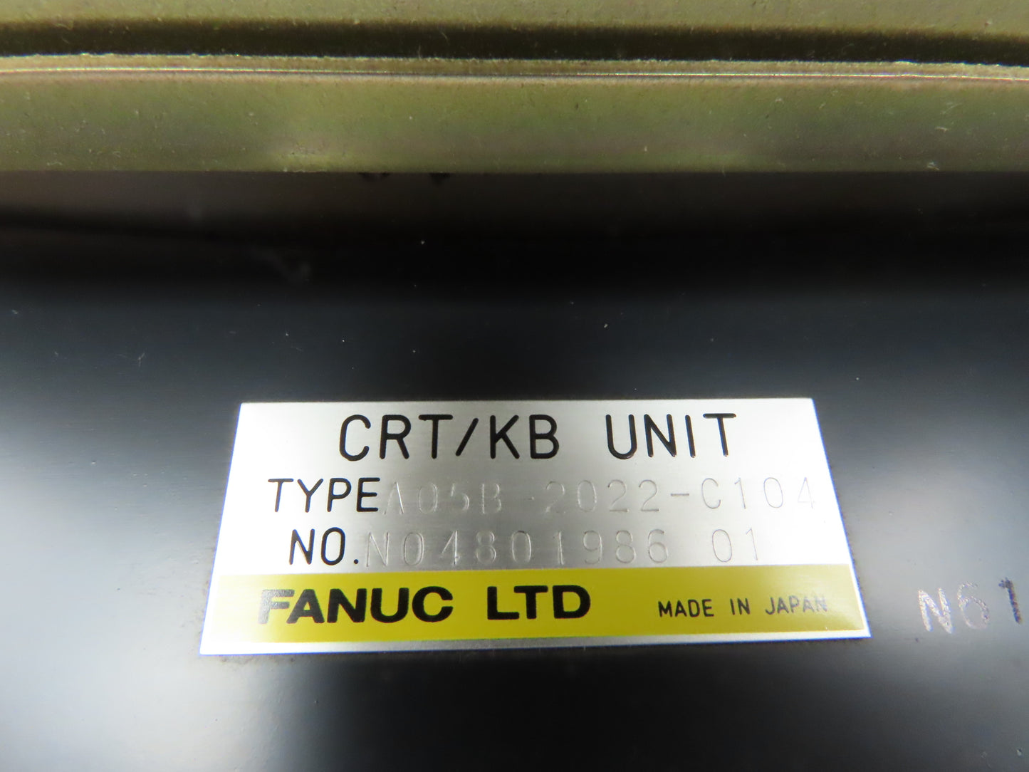 GMF Fanuc A05B-2022-C104 HMI Terminal Unit Keyboard CRT Monitor Assembly Unit