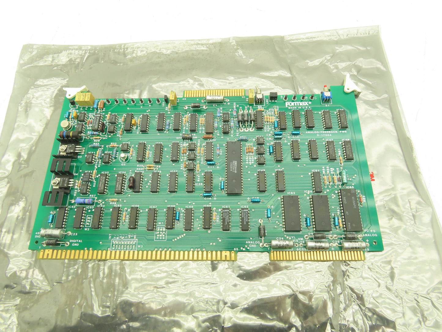 Formax PWB-D-17004A REV H Analog / Feedback PWB Circuit Board PCB