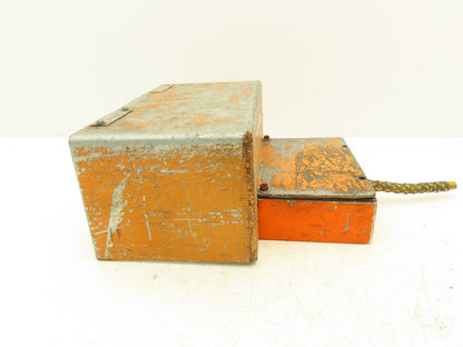 HFE Series Foot Pedal Operator Switch Control Sheild & Base W/UP & Down READ