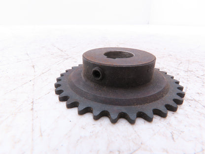 Martin 25B32 #25 Roller Chain Sprocket 32T 5/8" Keyed Bore  Lot of 4