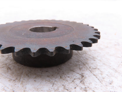 Martin 25B32 #25 Roller Chain Sprocket 32T 5/8" Keyed Bore  Lot of 4
