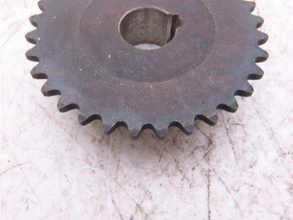 Martin 25B32 #25 Roller Chain Sprocket 32T 5/8" Keyed Bore  Lot of 4