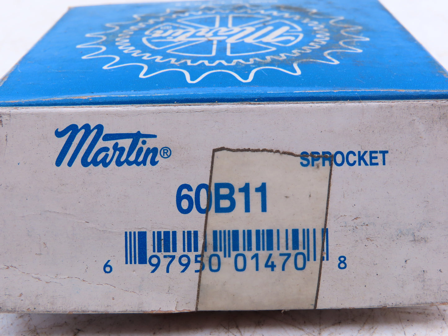 Martin 60B11 #60 Roller Chain Sprocket 11-Tooth 1" Threaded Bore  Lot of 3