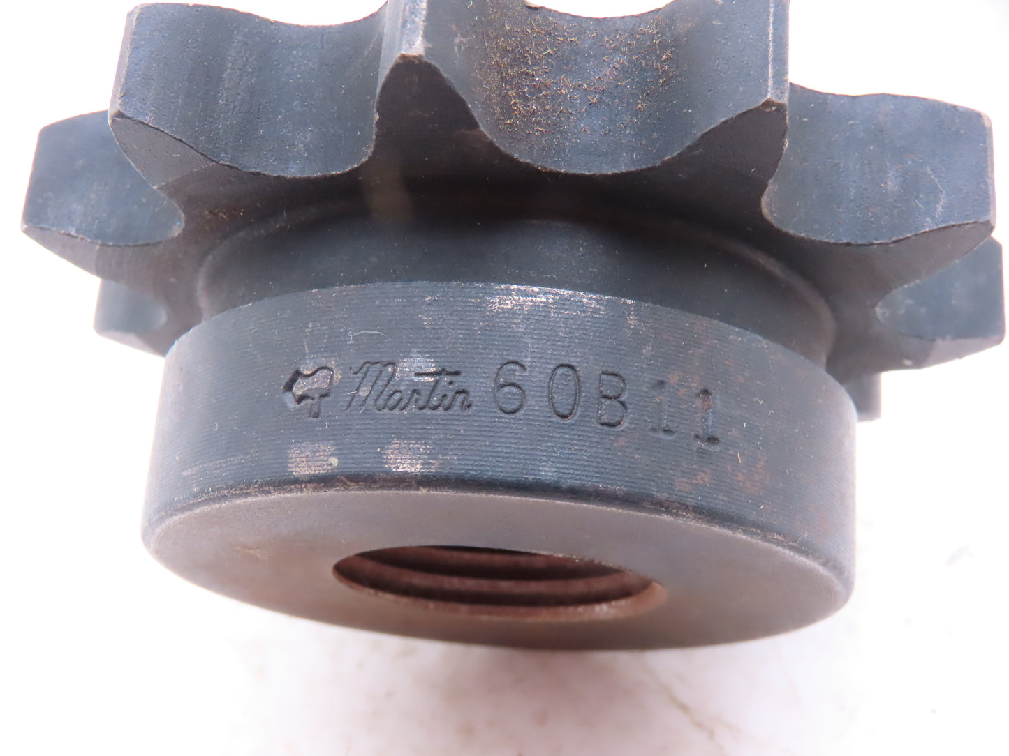 Martin 60B11 #60 Roller Chain Sprocket 11-Tooth 1" Threaded Bore  Lot of 3