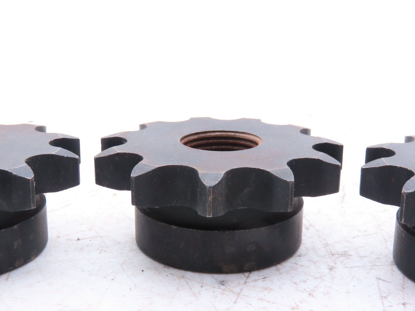 Martin 60B11 #60 Roller Chain Sprocket 11-Tooth 1" Threaded Bore  Lot of 3