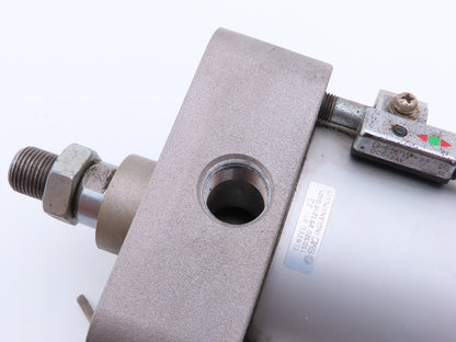 SMC NCDA1J400-0500-F5PWZ Pneumatic Air Cylinder 4" Bore 5" Stroke 250PSI