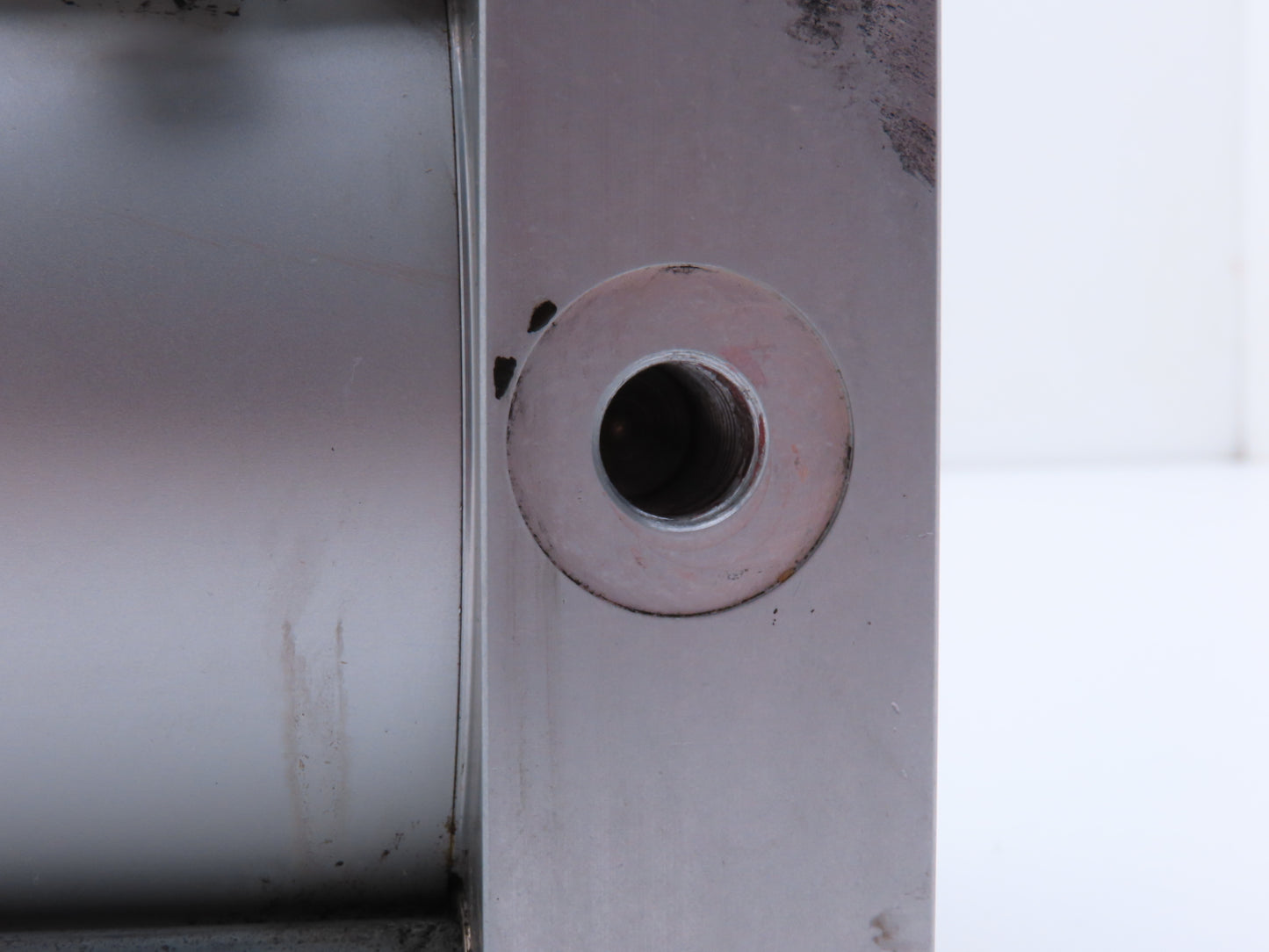 SMC NCDA1J400-0500-F5PWZ Pneumatic Air Cylinder 4" Bore 5" Stroke 250PSI