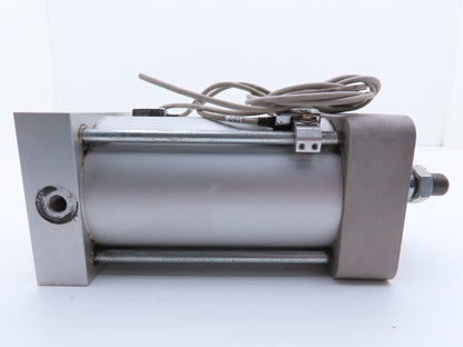 SMC NCDA1J400-0500-F5PWZ Pneumatic Air Cylinder 4" Bore 5" Stroke 250PSI