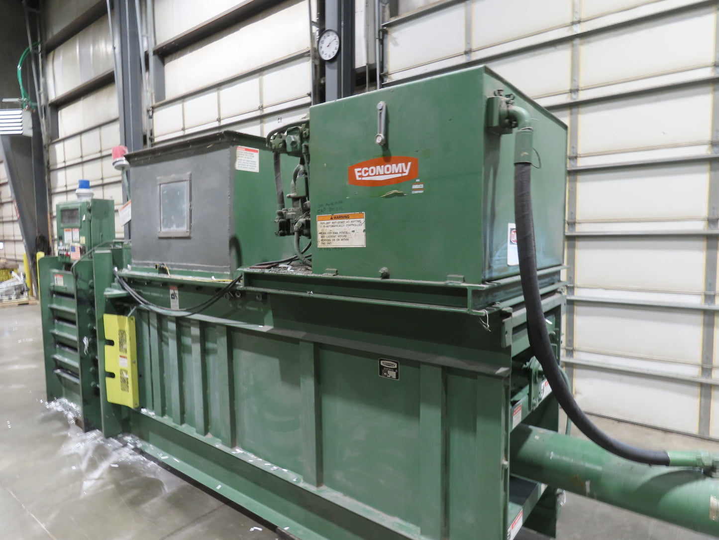 American 5029L Economy Horizontal Paper Baler 42x29x60" Bale Manual Tie 40Hp 480V