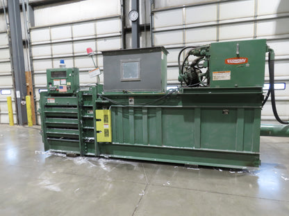 American 5029L Economy Horizontal Paper Baler 42x29x60" Bale Manual Tie 40Hp 480V