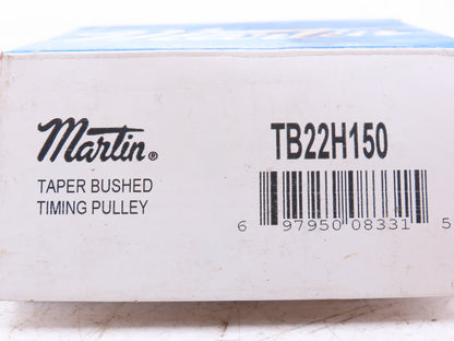 Martin TB22H150 Timing Pulley Sprocket 22T 1.5"Belt Taper Lock 1615