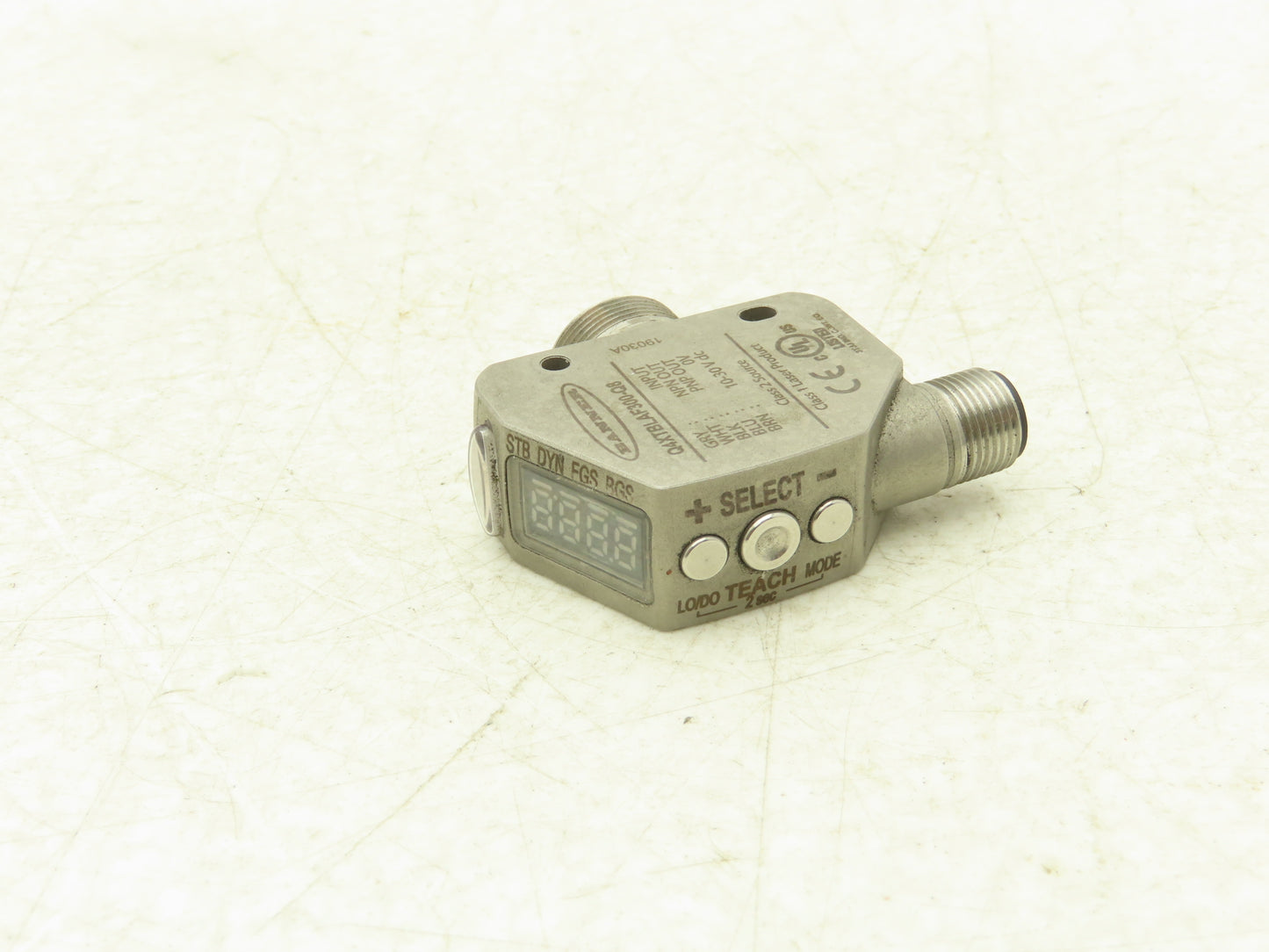 Banner Q4XTBLAF300-Q8 Photoelectric Laser Proximity Sensor 10-30VDC