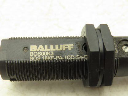 Balluff BOS18KF-PA-1QD-S4-C Retroreflective Photoelectric Sensor 0-4.5m Lot of 9
