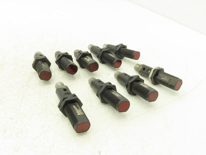 Balluff BOS18KF-PA-1QD-S4-C Retroreflective Photoelectric Sensor 0-4.5m Lot of 9