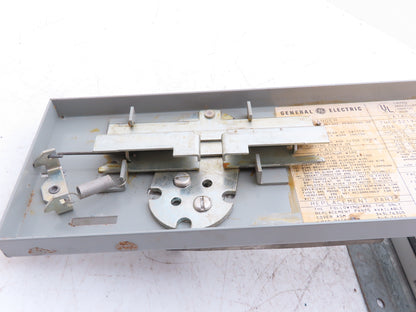 General Electric THFP321XL 3-Pole Fusible Disconnect Switch Panel Mount 30A 240V