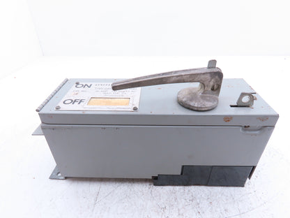 General Electric THFP321XL 3-Pole Fusible Disconnect Switch Panel Mount 30A 240V