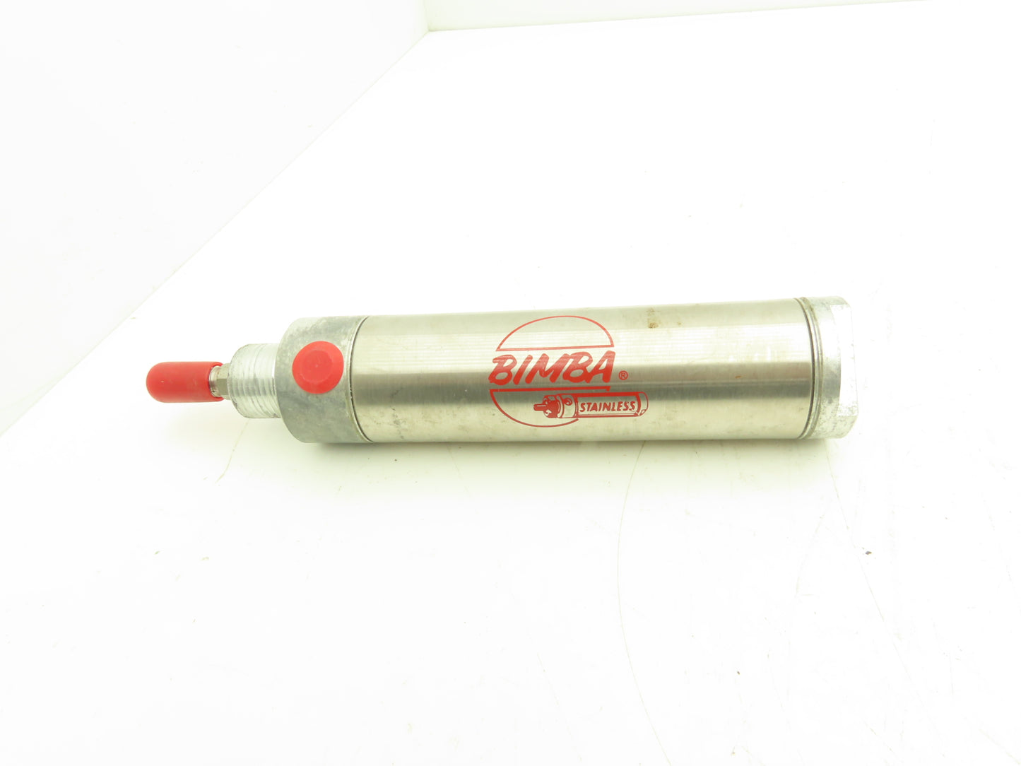 Bimba MRS-244-D Pneumatic Round Air Cylinder 1-3/4"Bore 4"Stroke Stainless Steel