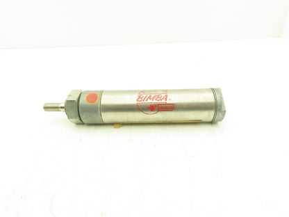Bimba MRS-244-D Pneumatic Round Air Cylinder 1-3/4"Bore 4"Stroke Stainless Steel