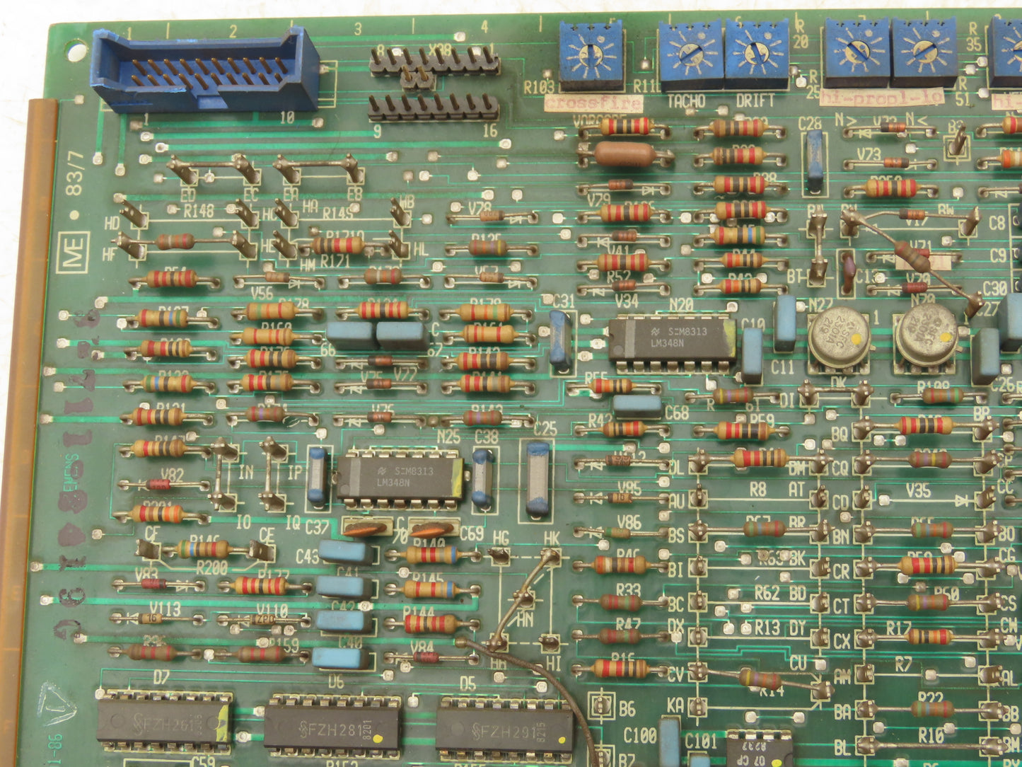 Siemens C98043-A1047-L Printed Circuit Control Board Slot Rack PCB