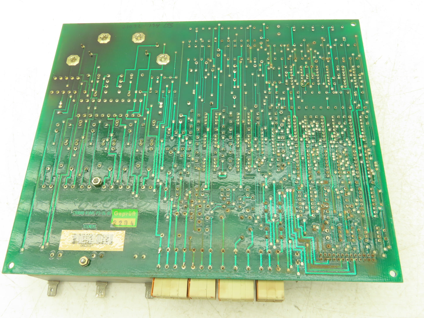 Siemens C98043-A1045-L Printed Circuit Control Board Slot Rack PCB