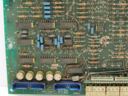 Siemens C98043-A1047-L Printed Circuit Control Board Slot Rack PCB