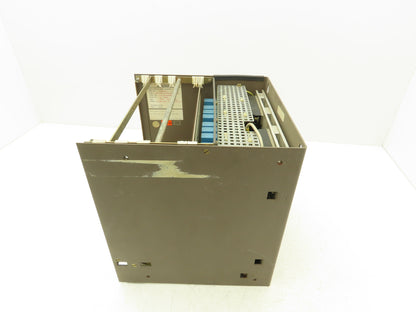 Cincinnati Milacron 1-230-0535 PCB Chassis 4 Slot Rack With Power Supply 275V