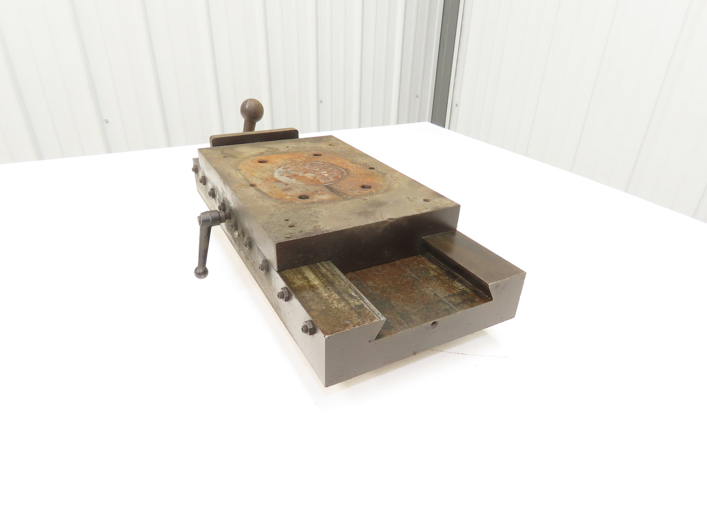 Milling Machine Sliding Dovetail Fixture Table 8"x12" Threaded Jig Plate