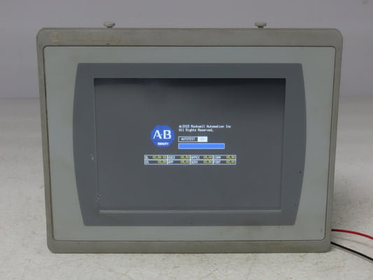Allen Bradley 2711P-T7C21D8S PanelView Plus 7 Touch HMI 24VDC Control Panel