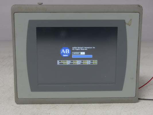 Allen Bradley 2711P-T7C21D8S PanelView Plus 7 Touch HMI 24VDC Control Panel