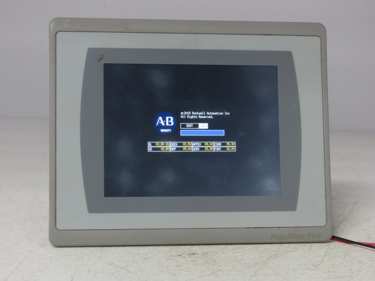 Allen Bradley 2711P-T7C21D8S PanelView Plus 7 Touch HMI 24VDC Control Panel