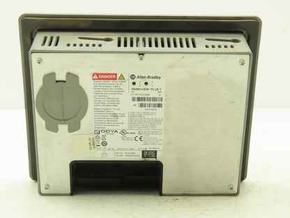 Allen Bradley 2711P-T7C21D8S PanelView Plus 7 Touch HMI 24VDC Control Panel