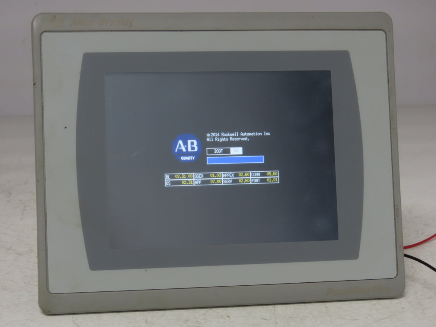 Allen Bradley 2711P-T7C21D8S PanelView Plus 7 Touch HMI 24VDC Control Panel