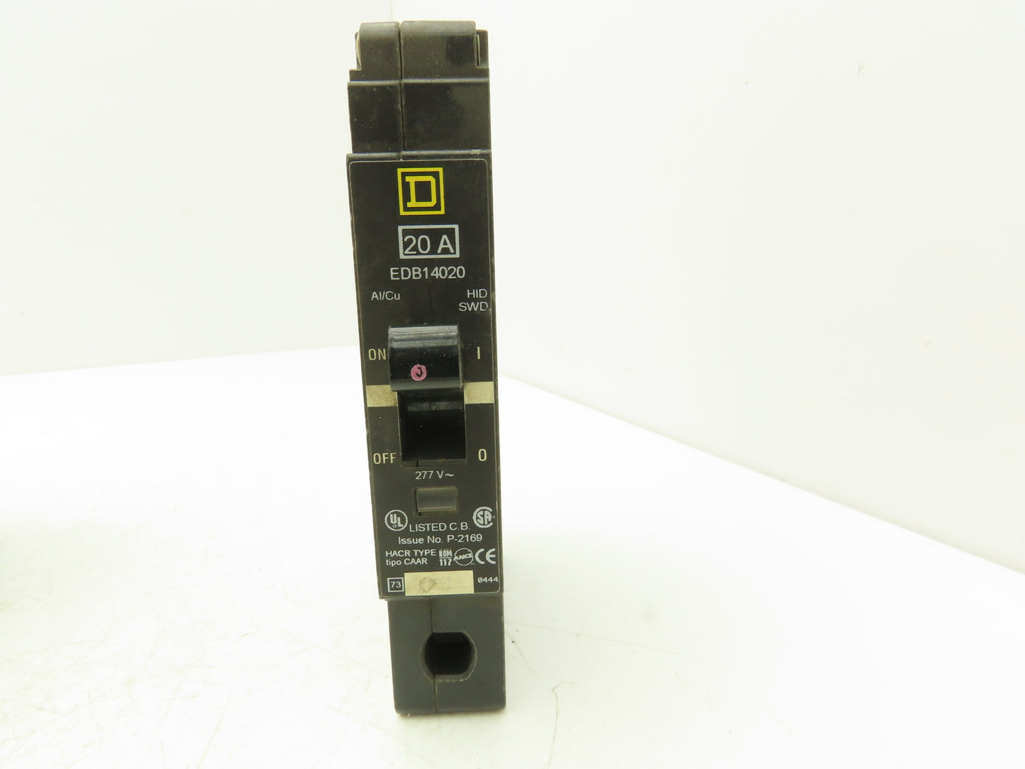 Square D EDB14020 Bolt-On Circuit Breaker 20A 277V 1P 1PH EDB 20 AMP Lot of 8
