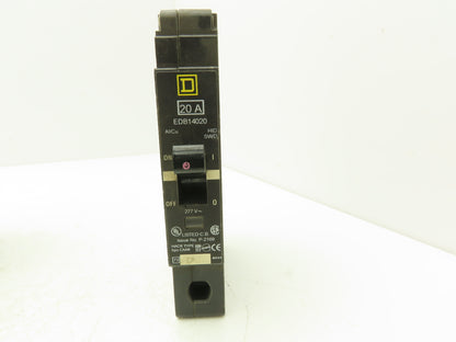 Square D EDB14020 Bolt-On Circuit Breaker 20A 277V 1P 1PH EDB 20 AMP Lot of 8