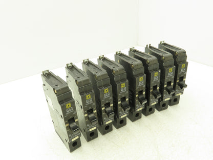 Square D EDB14020 Bolt-On Circuit Breaker 20A 277V 1P 1PH EDB 20 AMP Lot of 8