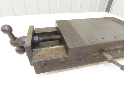 Milling Machine Sliding Dovetail Fixture Table 8"x12" Threaded Jig Plate READ