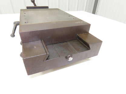 Milling Machine Sliding Dovetail Fixture Table 8"x12" Threaded Jig Plate READ