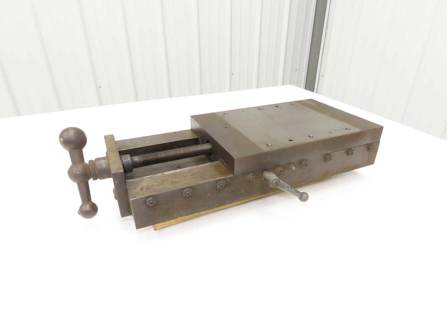 Milling Machine Sliding Dovetail Fixture Table 8"x12" Threaded Jig Plate READ