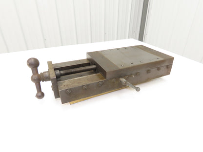 Milling Machine Sliding Dovetail Fixture Table 8"x12" Threaded Jig Plate READ