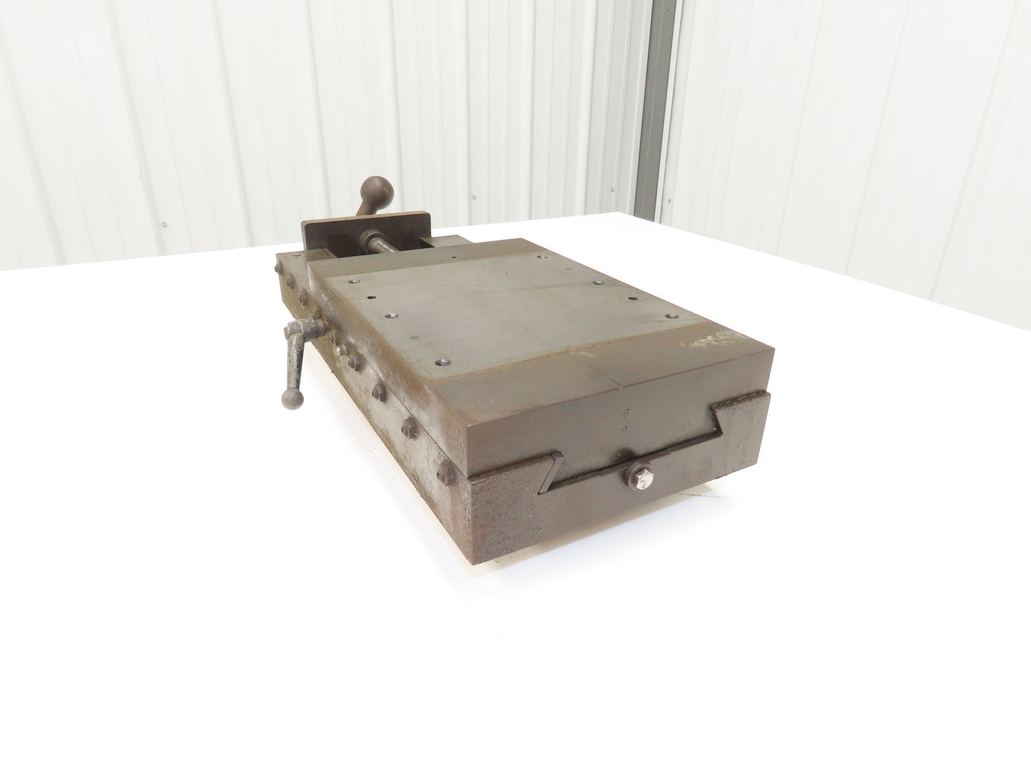 Milling Machine Sliding Dovetail Fixture Table 8"x12" Threaded Jig Plate READ