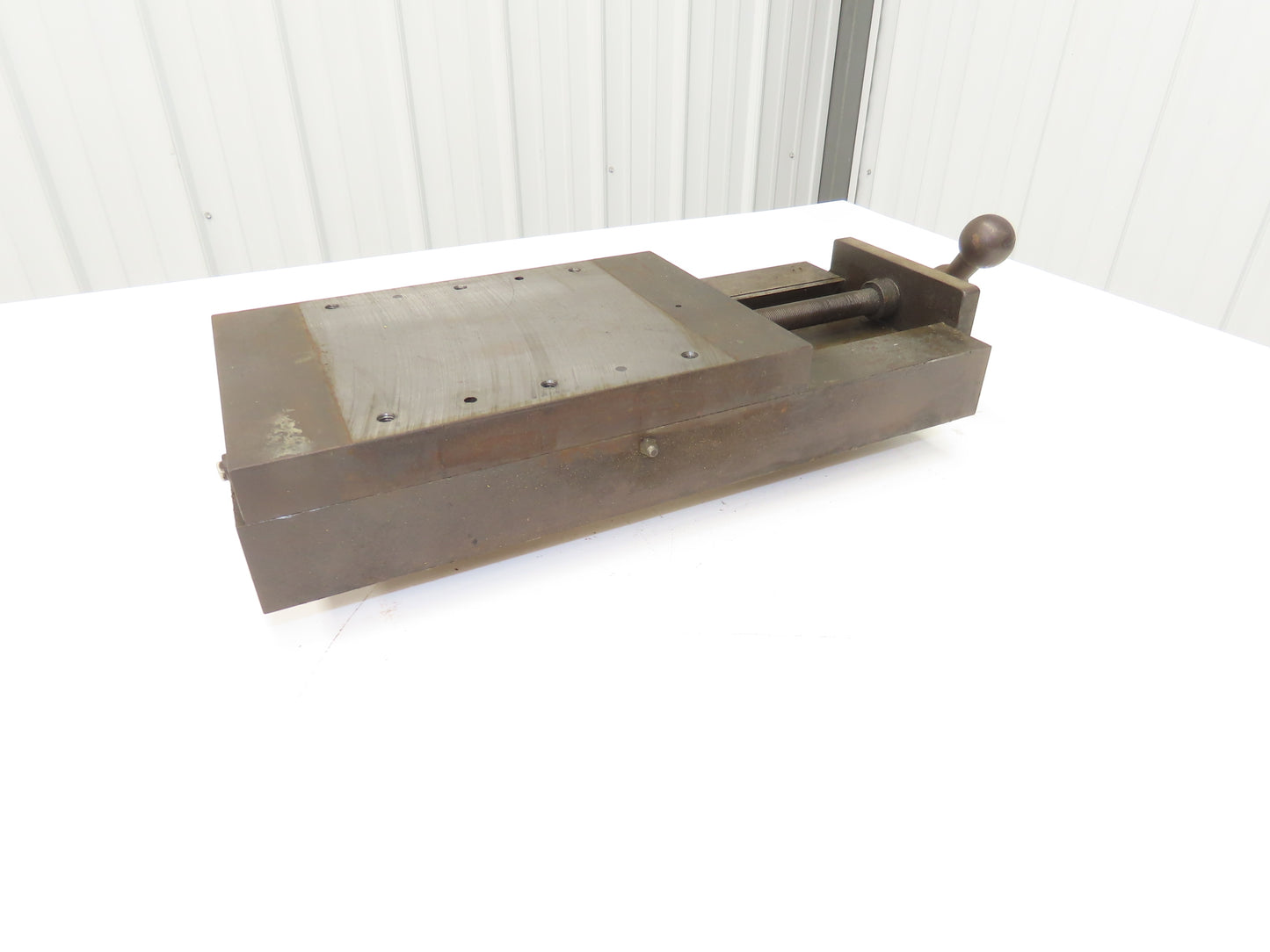 Milling Machine Sliding Dovetail Fixture Table 8"x12" Threaded Jig Plate READ
