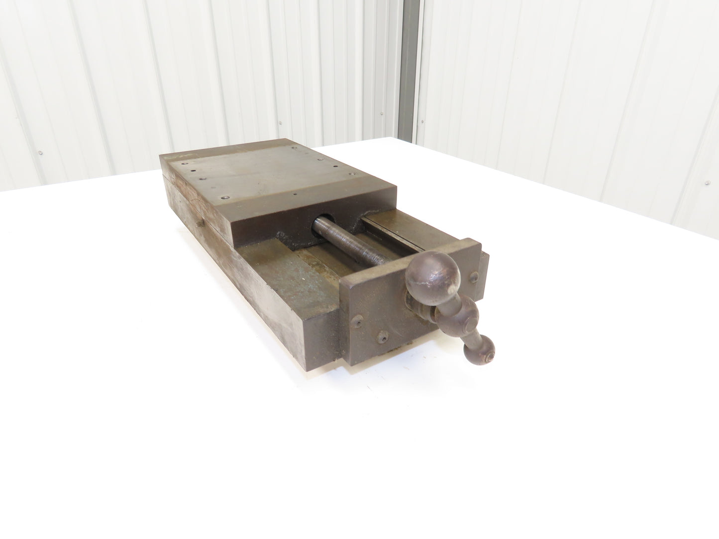 Milling Machine Sliding Dovetail Fixture Table 8"x12" Threaded Jig Plate READ