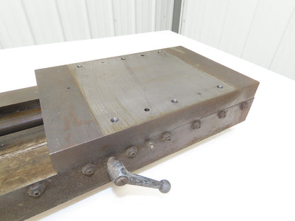Milling Machine Sliding Dovetail Fixture Table 8"x12" Threaded Jig Plate READ