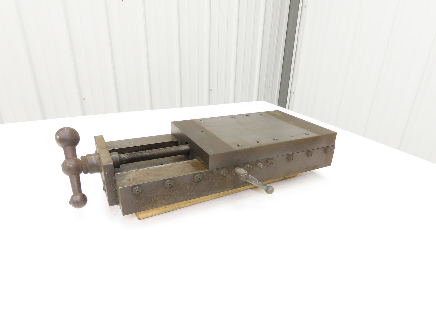Milling Machine Sliding Dovetail Fixture Table 8"x12" Threaded Jig Plate READ