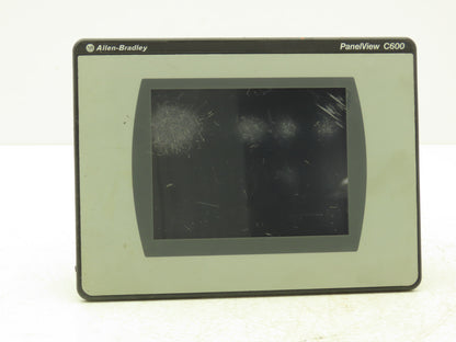 Allen Bradley 2711C  -T6T PanelView 1000 HMI Control Panel Ser A Rev A 24VDC
