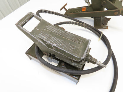 Columbus Jack T&E PD-94 Air Hydraulic Tire Changer Bead Breaker Foot Pedal Pump