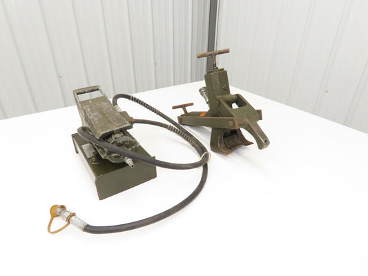 Columbus Jack T&E PD-94 Air Hydraulic Tire Changer Bead Breaker Foot Pedal Pump