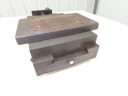 Milling Machine Sliding Dovetail Threaded Fixture Table 8"x12" With 10"x6" Added