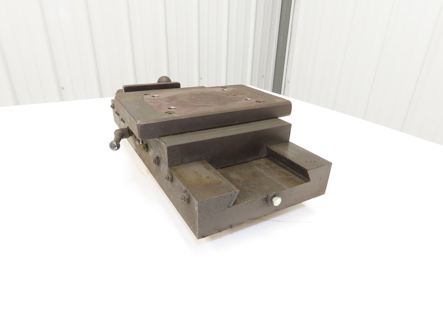 Milling Machine Sliding Dovetail Threaded Fixture Table 8"x12" With 10"x6" Added